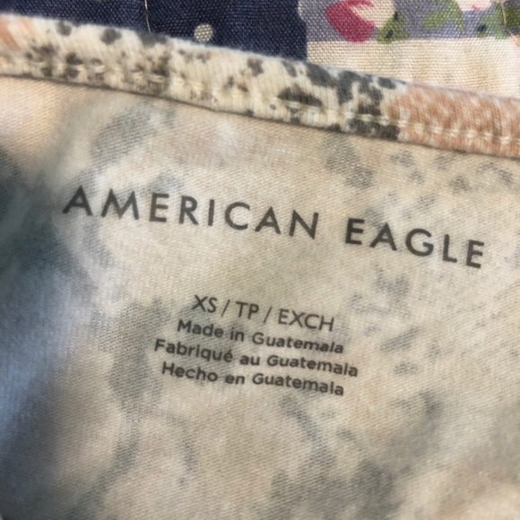 American Eagle Halter tank top Pink snakeskin - Picture 2 of 2